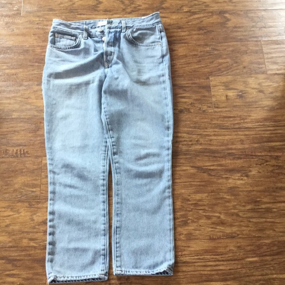 Lovers + Friends Button Fly Light Wash Jeans 26 - Picture 7 of 11